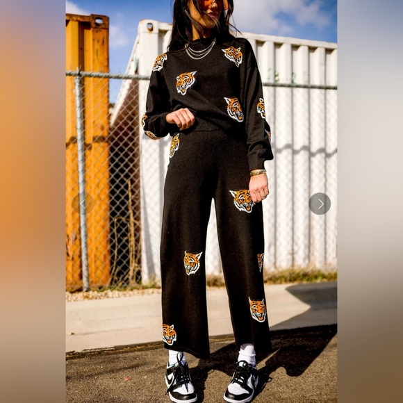 Dressed in LALA Sweaters - Dressed in Lala Fierce Female Playsuit